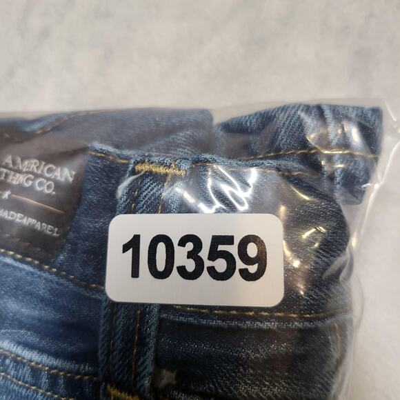 All American Clothing Jeans Mens 35x30 Blue Denim Style AAREV Bootcut USA Made - Picture 8 of 8